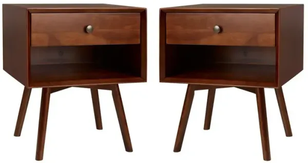 Belen Kox Eco-Friendly Mid-Century Nightstands - Walnut Collection, Belen Kox