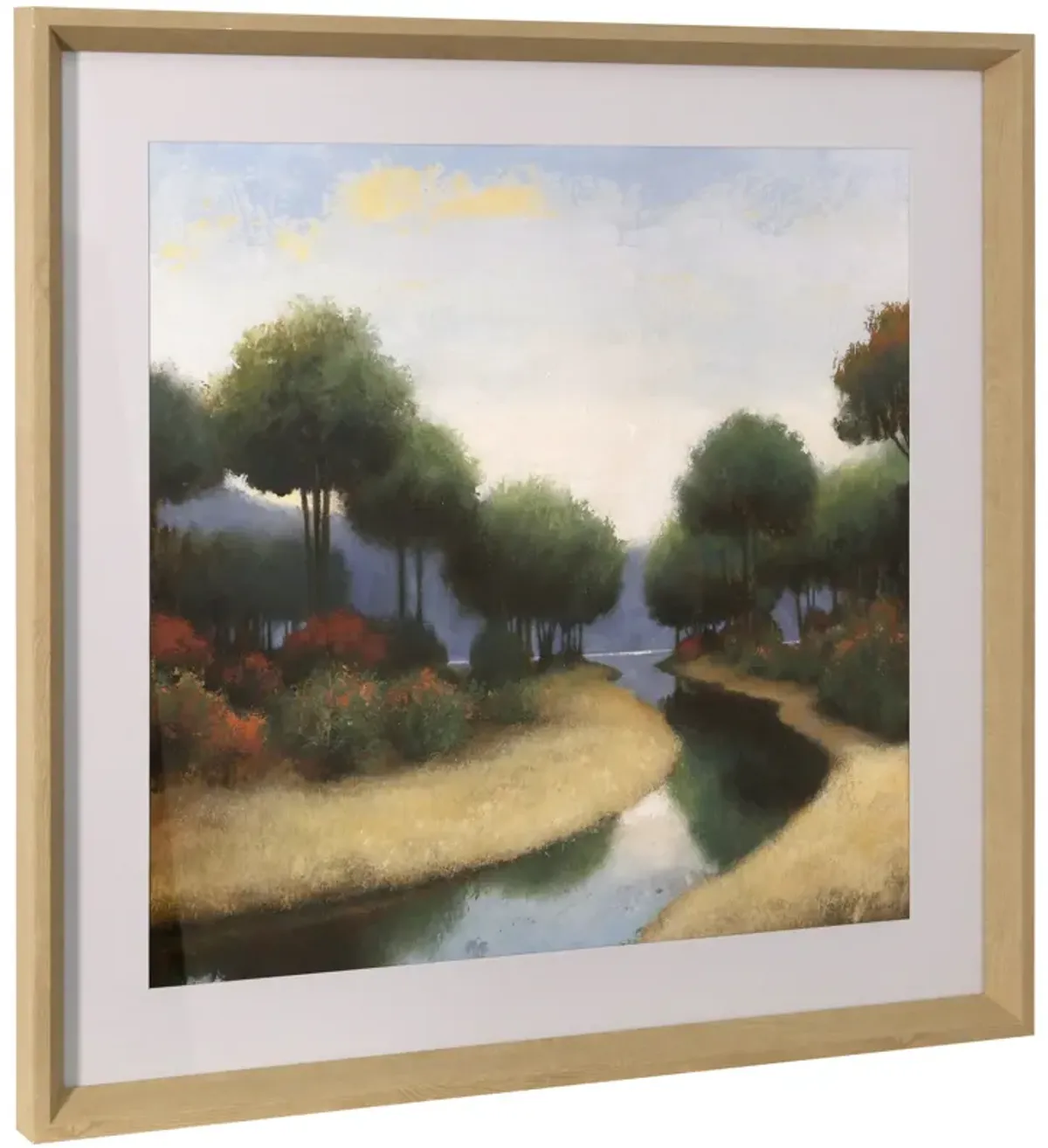 By The Waterways I Framed Print