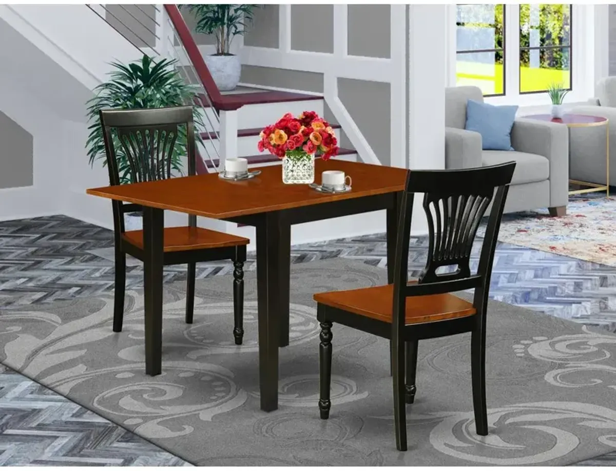 Dining Room Set Black & Cherry