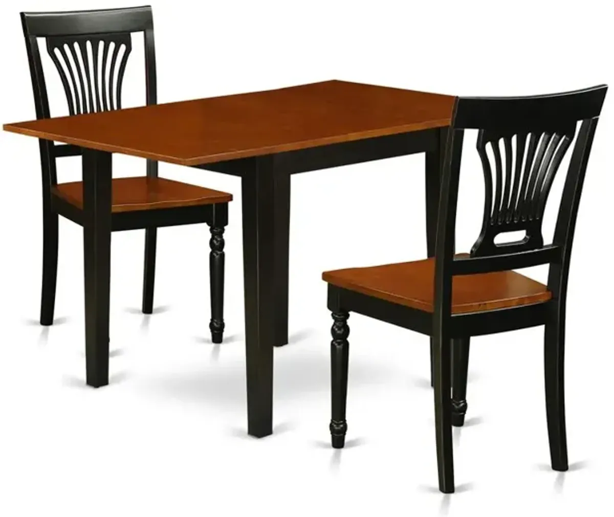 Dining Room Set Black & Cherry