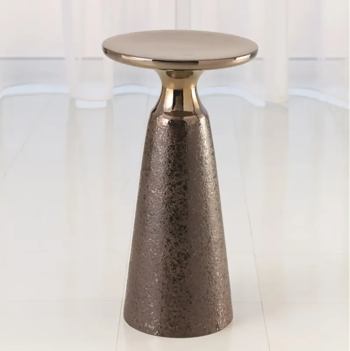 Meteor Taper Table-Bronze