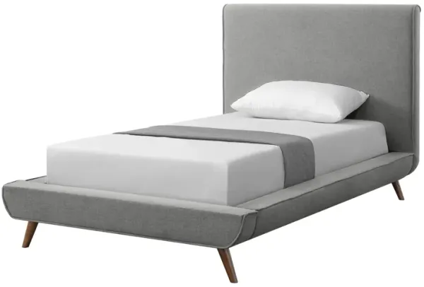 Loft Lyfe Eliezer Linen Upholstered Platform Bed
