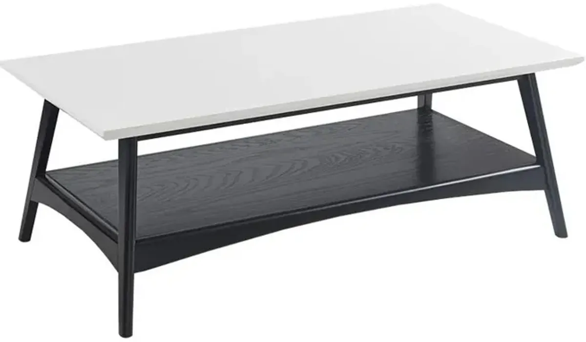 Belen Kox Coffee Table, Off-White/Black, Belen Kox