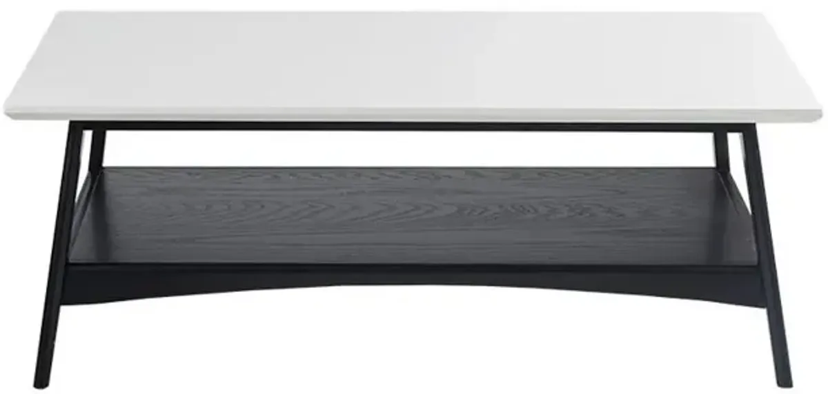 Belen Kox Coffee Table, Off-White/Black, Belen Kox