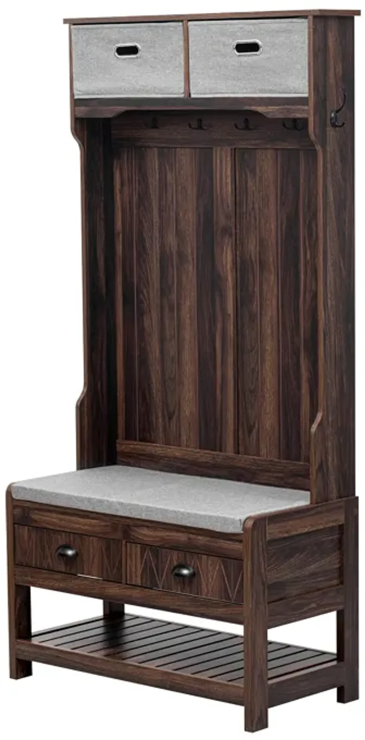 Merax Hall Tree with Bench and Shoes Storage