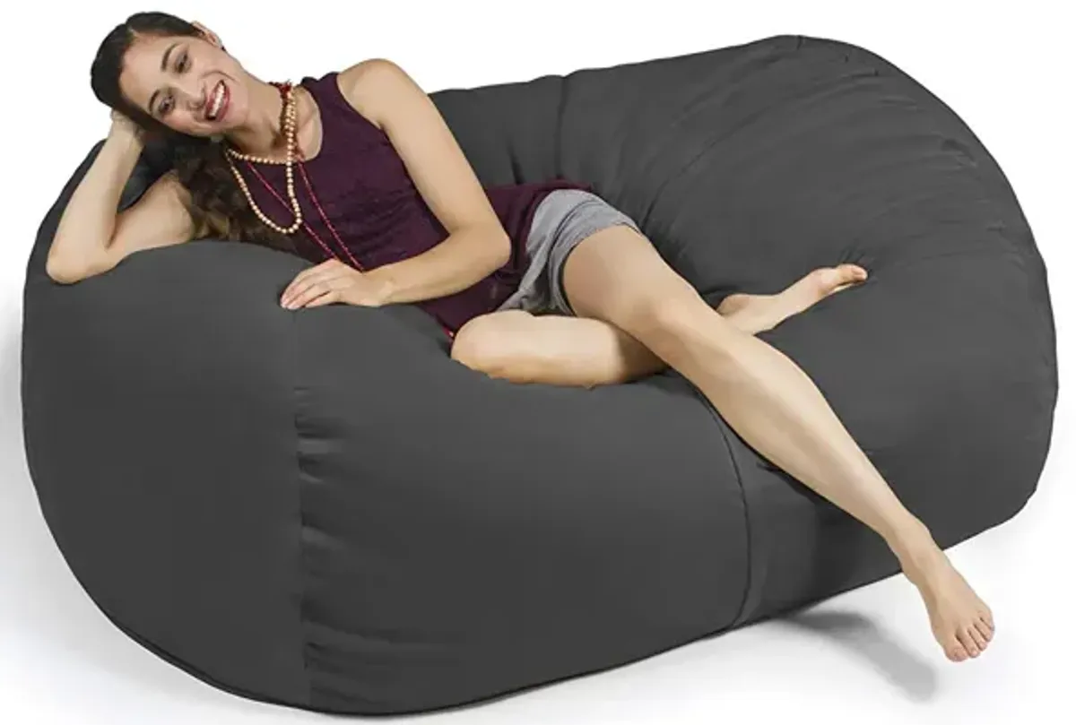 Jaxx 5.5 Foot Lounger Bean Bag Loveseat