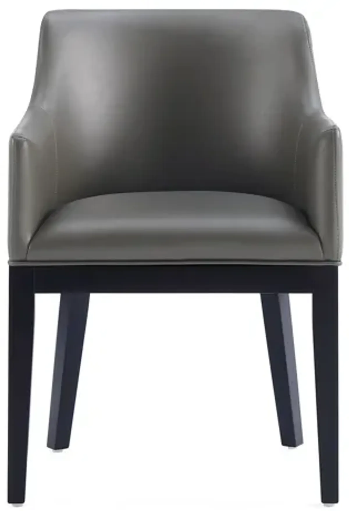 Gansevoort Dark Gray Dining Arm Chairs (Set of 2)