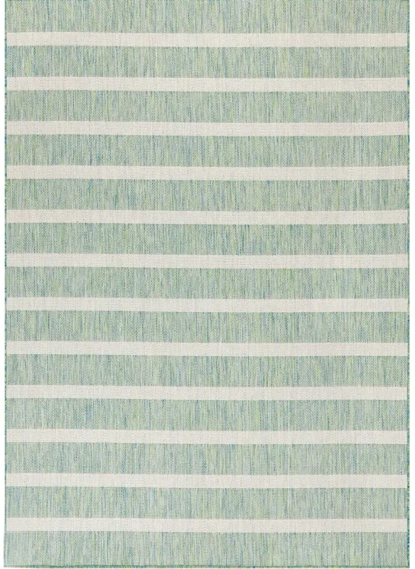 Positano POS03 Blue/Green/Ivory 9' x 12' Rug