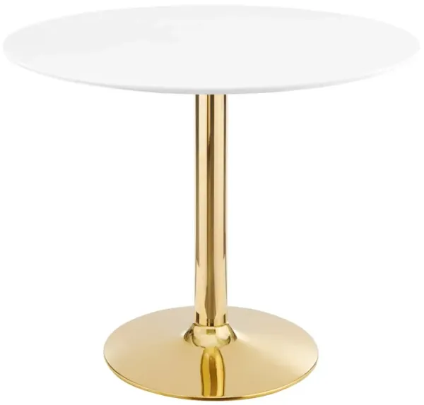 Modway - Verne 35" Dining Table Gold White