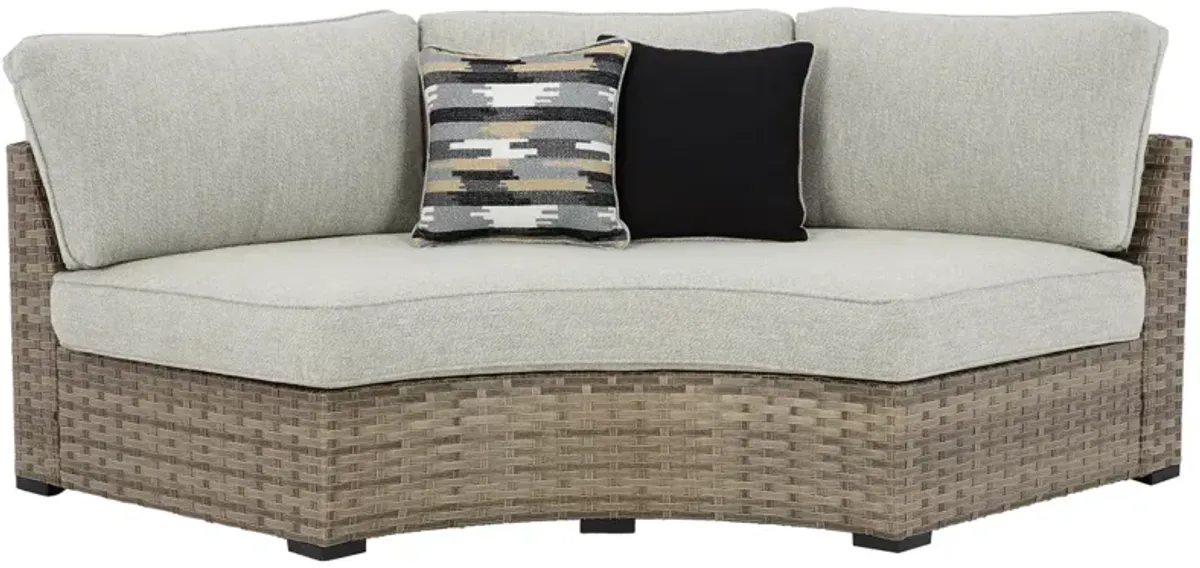 Calworth Curved Loveseat