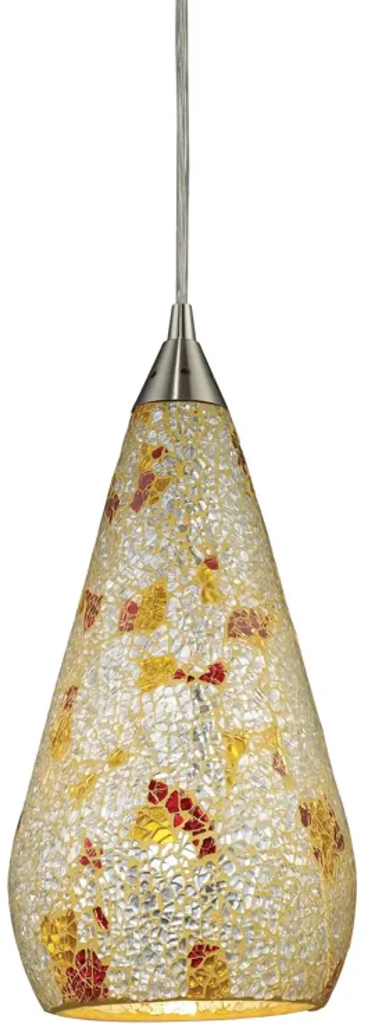 Curvalo 1-Light LED Mini Pendant