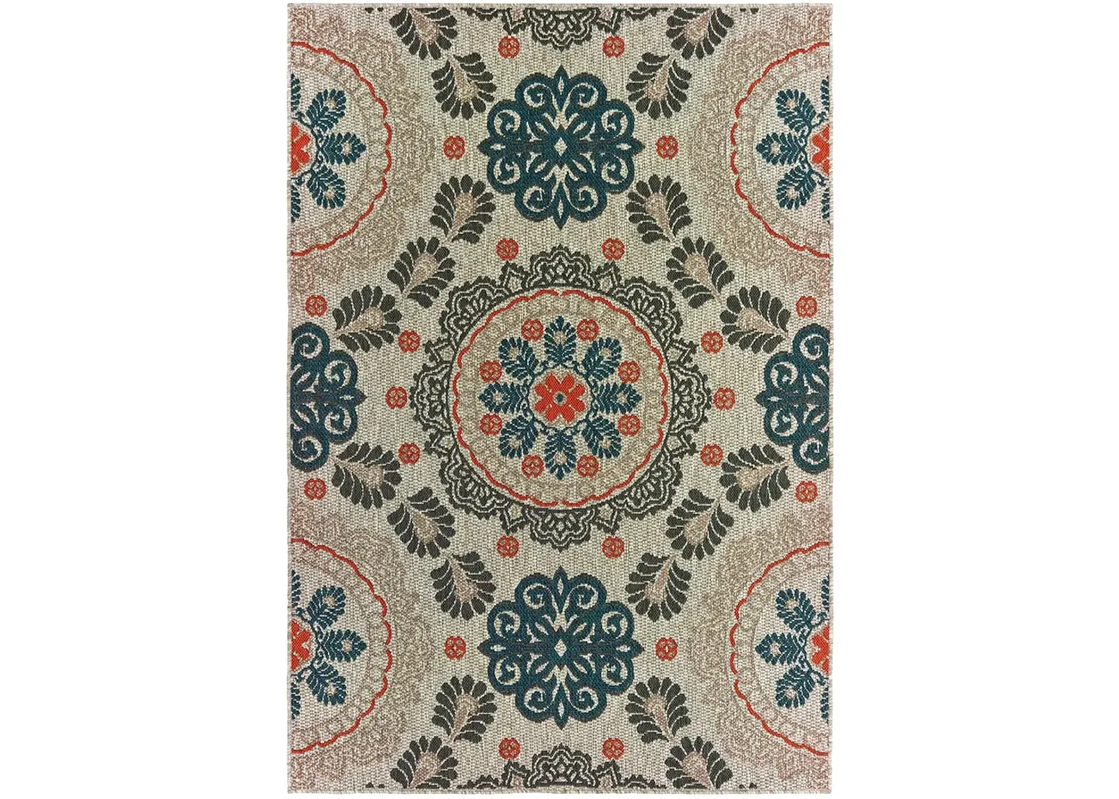 Latitude 3'3" x 5' Grey Rug