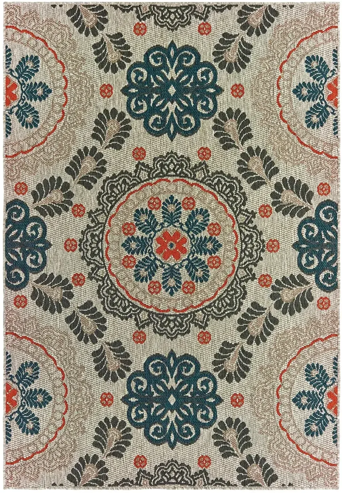 Latitude 3'3" x 5' Grey Rug