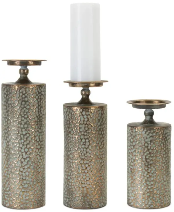 Set of 3 Decorative Candle Holders for Stylish Home Décor and Lighting