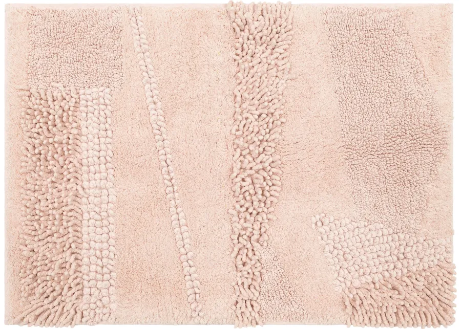 Composition Fiesta Hot Pink 1' 5" x 2' Bath Mat