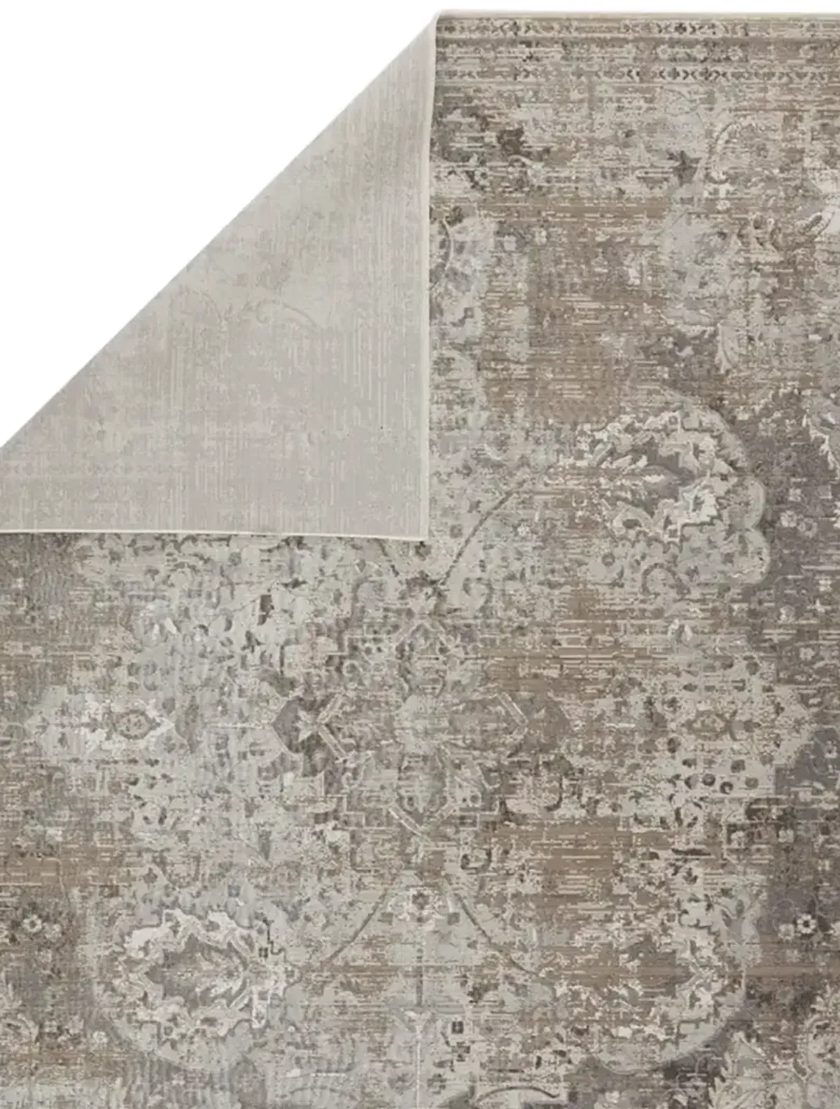 En Blanc Ginevra Gray 7'10" x 10'10" Rug