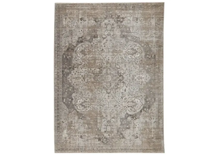 En Blanc Ginevra Gray 7'10" x 10'10" Rug