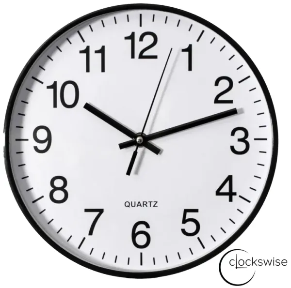 Clockswise Blue 10-In Analog Clock
