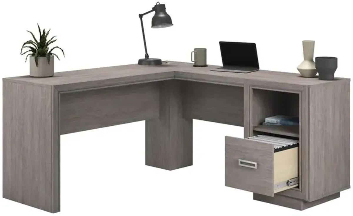 Sauder Hayes Garden L-Desk Ao