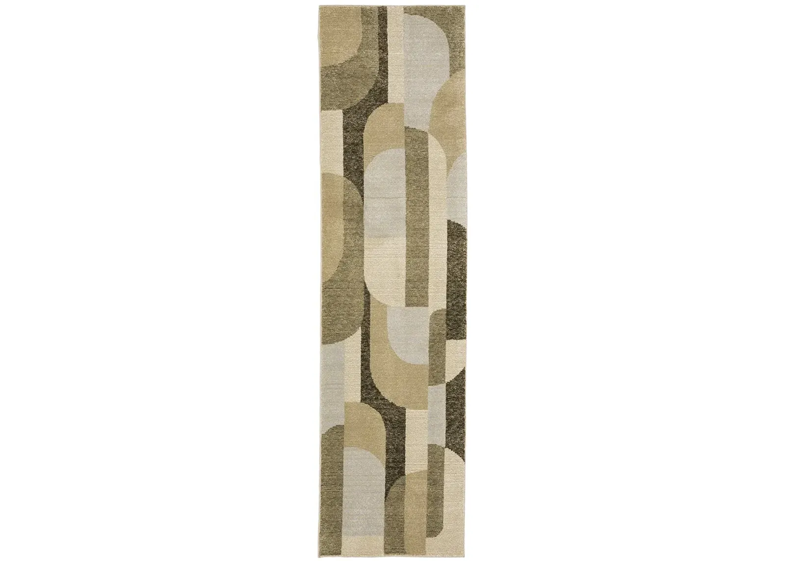 Strada 2'3" x 8' Brown Rug