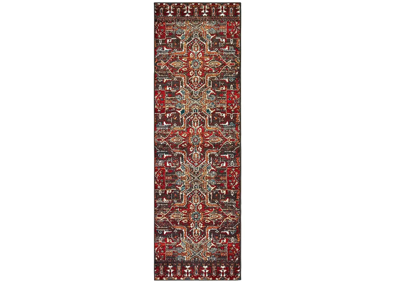 Sedona 2'3" x 7'6" Red Rug