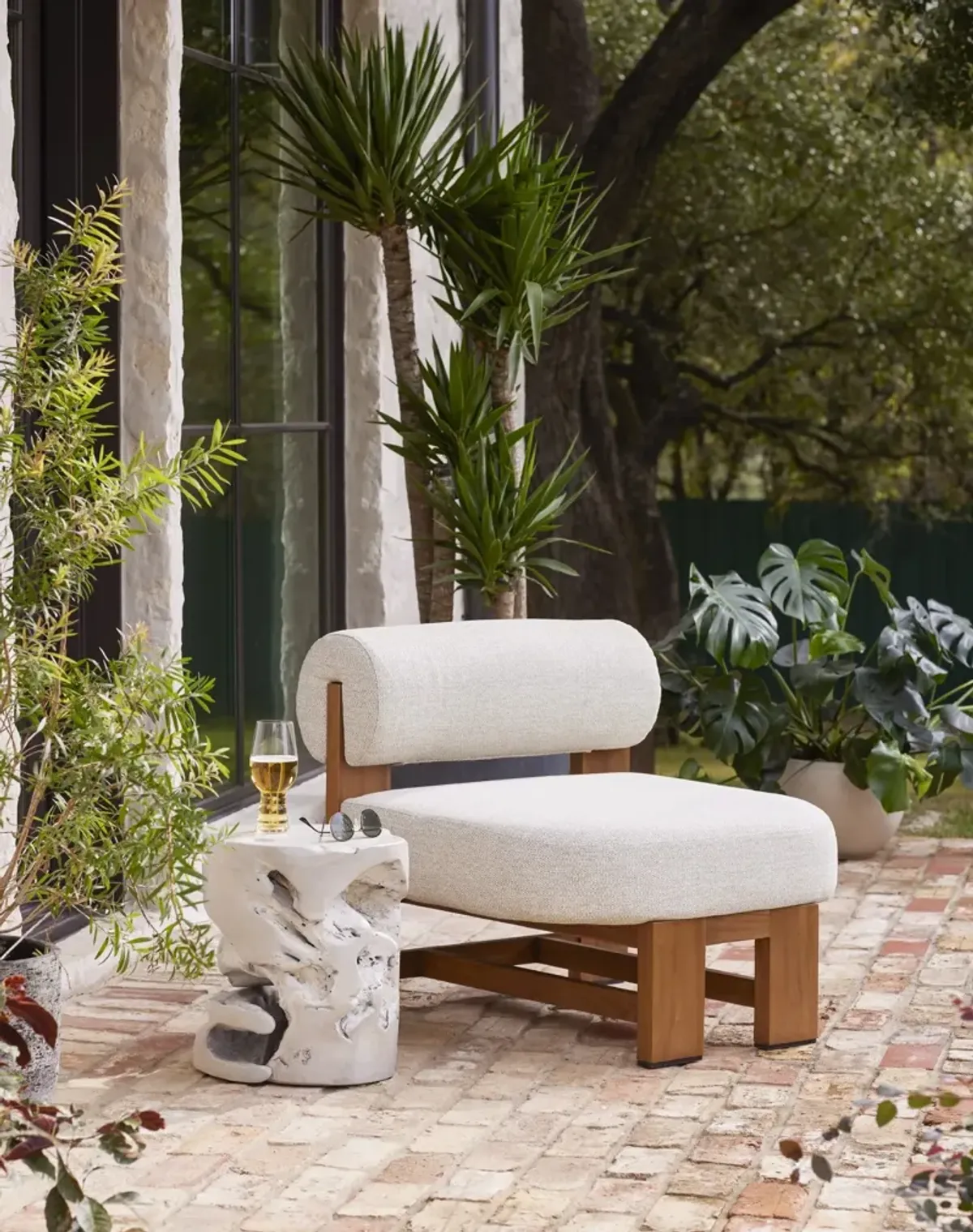 Teak Stool