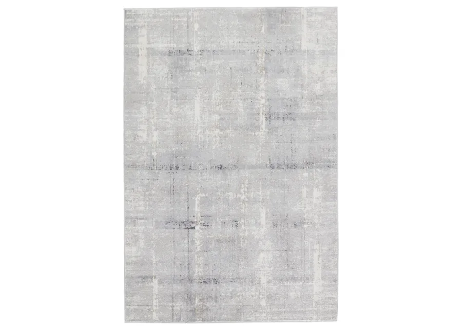 Solace Lavato Gray 3' x 8' Runner Rug