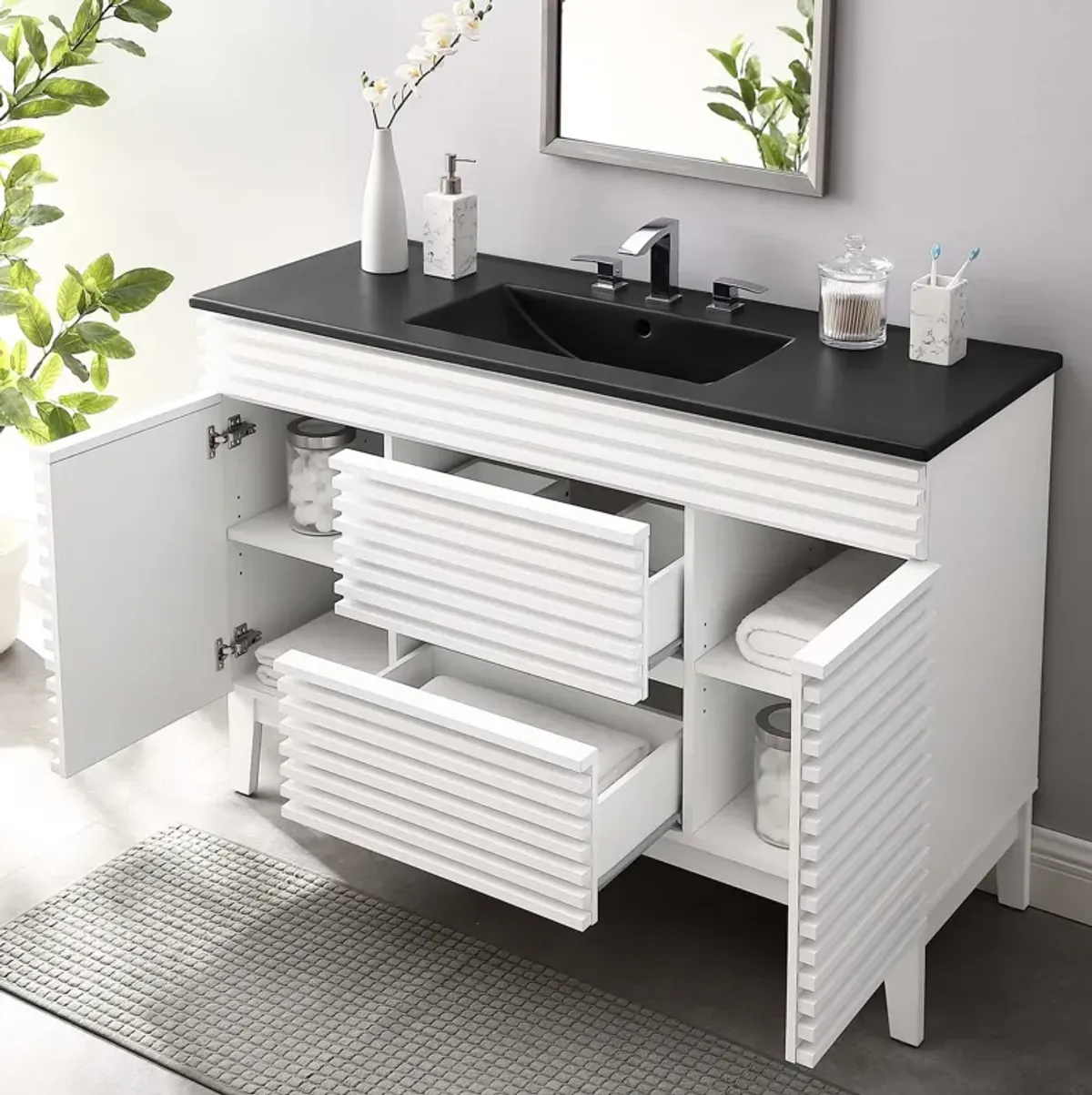 Render 48" Single Sink Bathroom Vanity