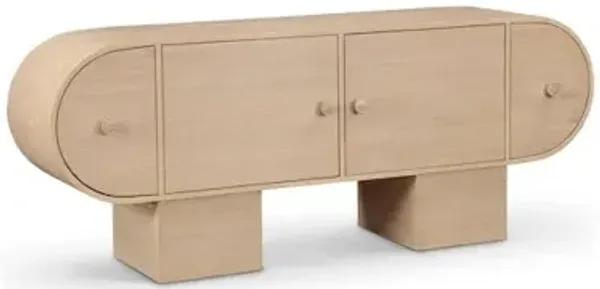 Meridian Furniture Harlow Natural Sideboard/Buffet