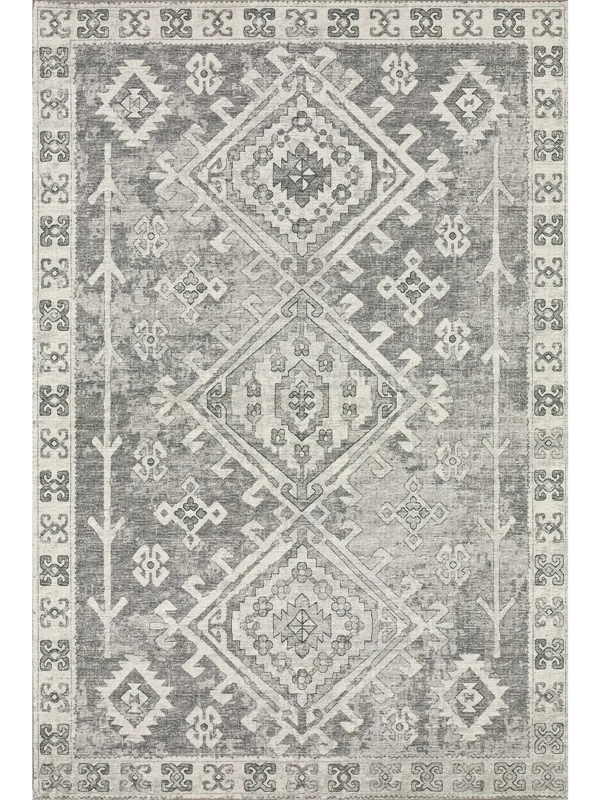 Brisbane BR2 Silver 3' x 5' Rug