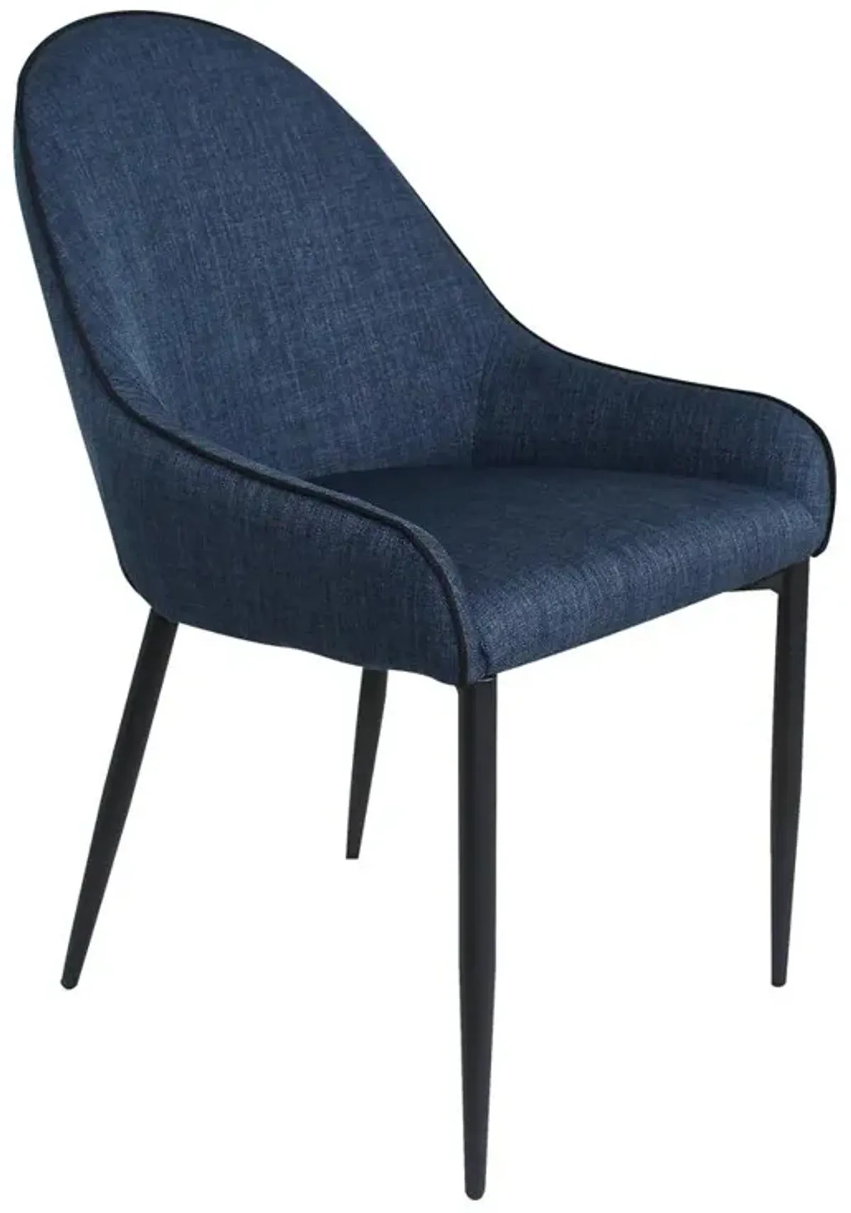 Lapis Dining Chair - Dark Blue Collection (Set of Two), Belen Kox