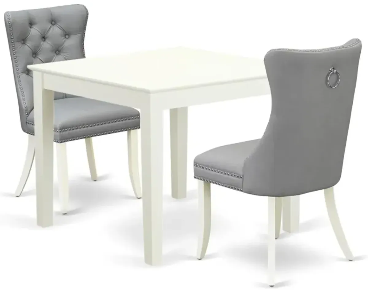 3-PIECE MODERN DINING TABLE SET