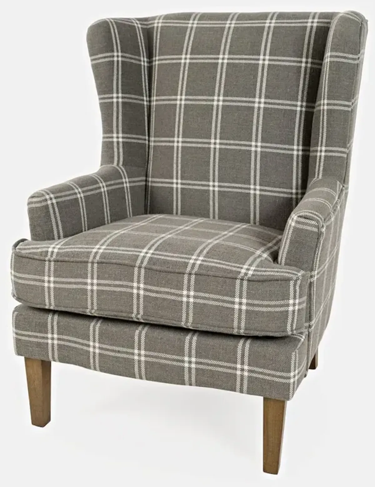 Jofran Lacroix Traditional Upholstered Wingback Accent Chair