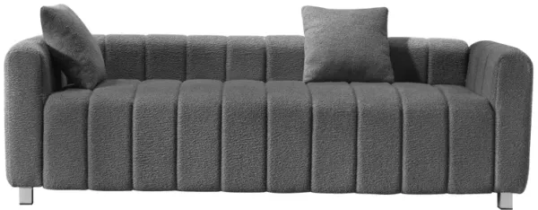 Merax Modern Teddy Velvet Sofa Indoor Couch
