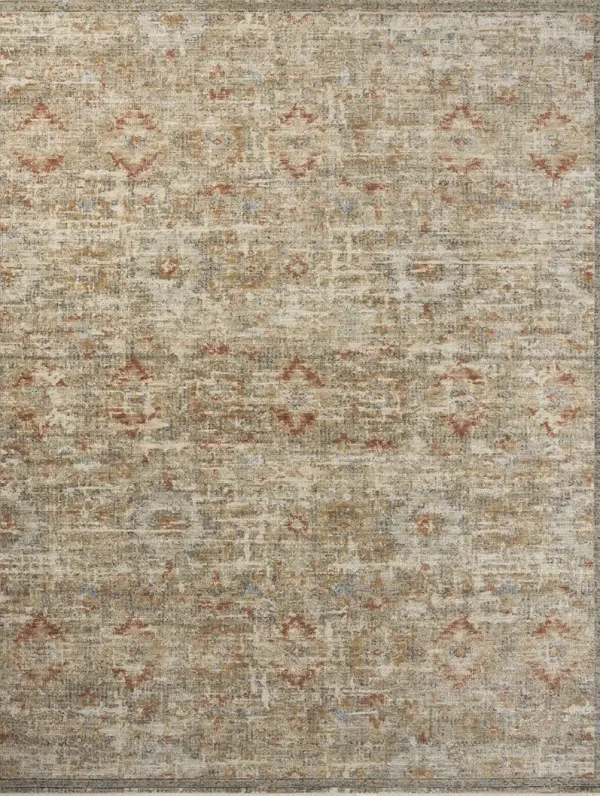 Heritage HER-10 Gray / Sunset 4''0" x 10''0" Rug by Patent Pending