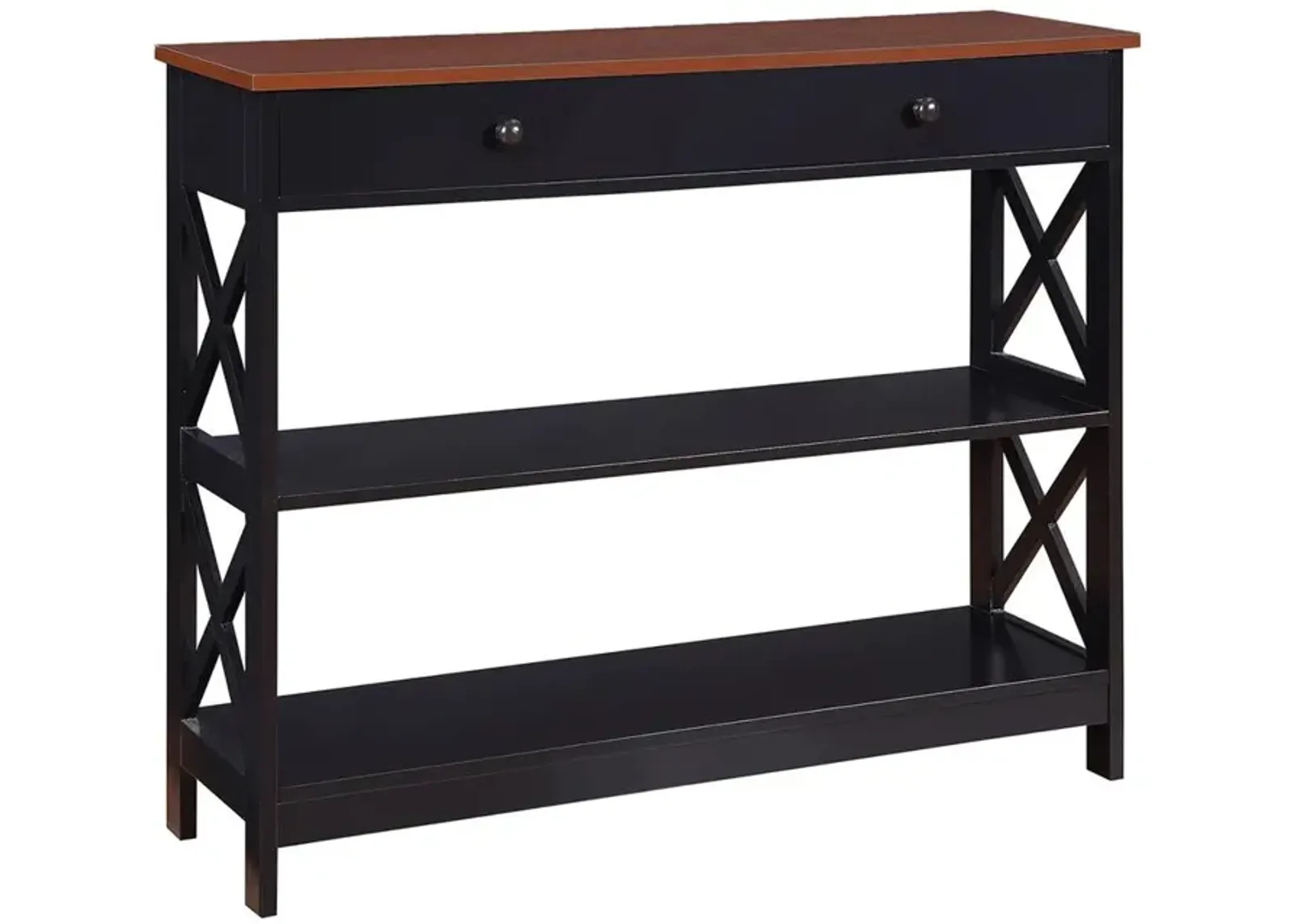 Convience Concept, Inc. Oxford 1 Drawer Console Table with Shelves