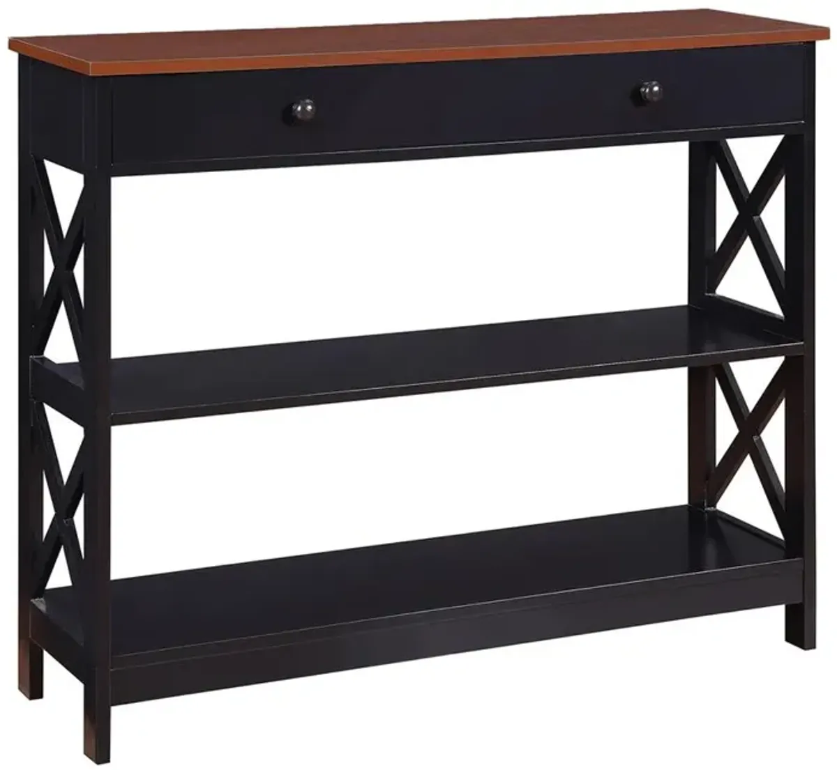 Convience Concept, Inc. Oxford 1 Drawer Console Table with Shelves