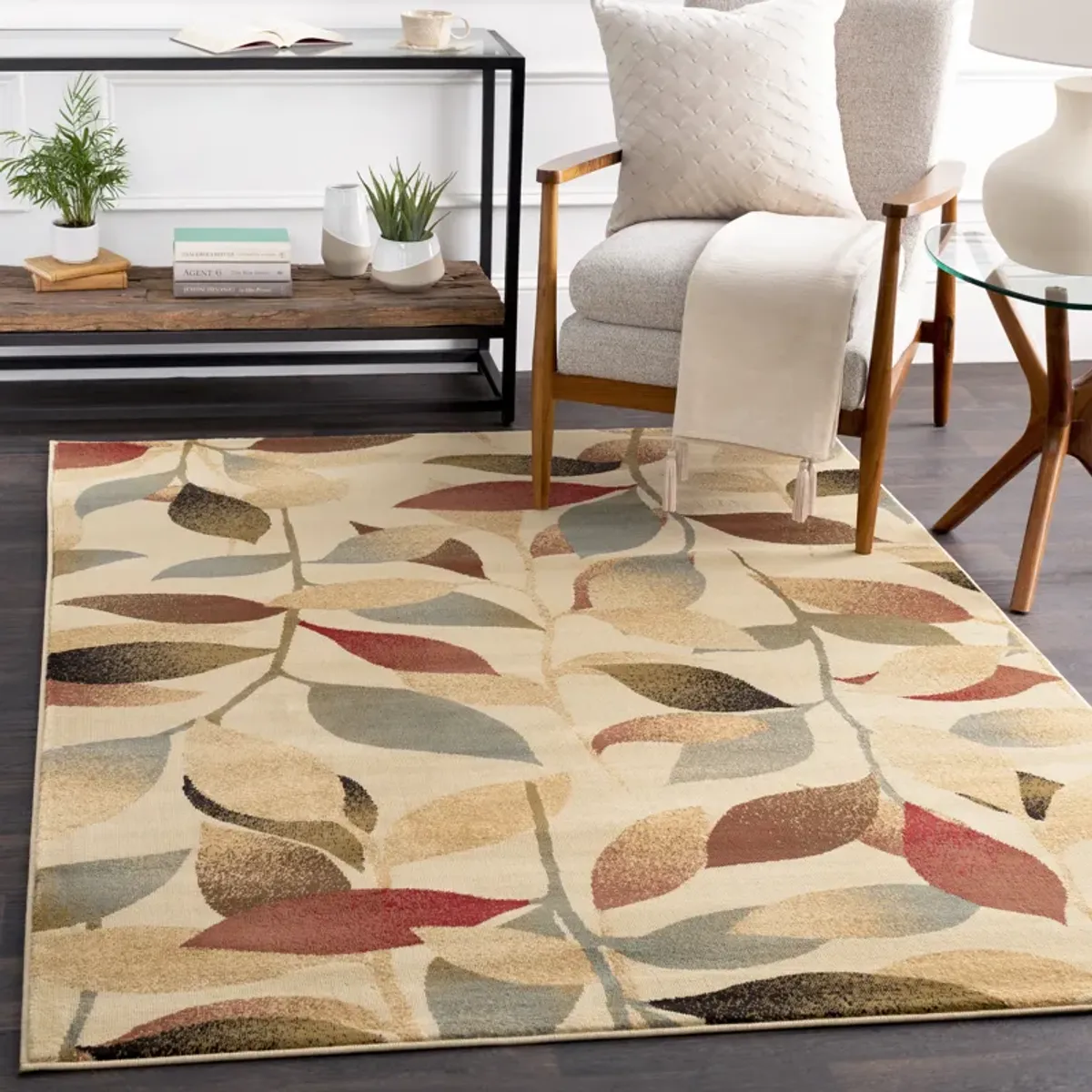 Riley RLY-5010 7'10' Round Beige Rug