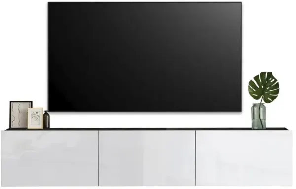 Atelier Mobili Floating TV Stand, Floating Entertainment Center for Living Room