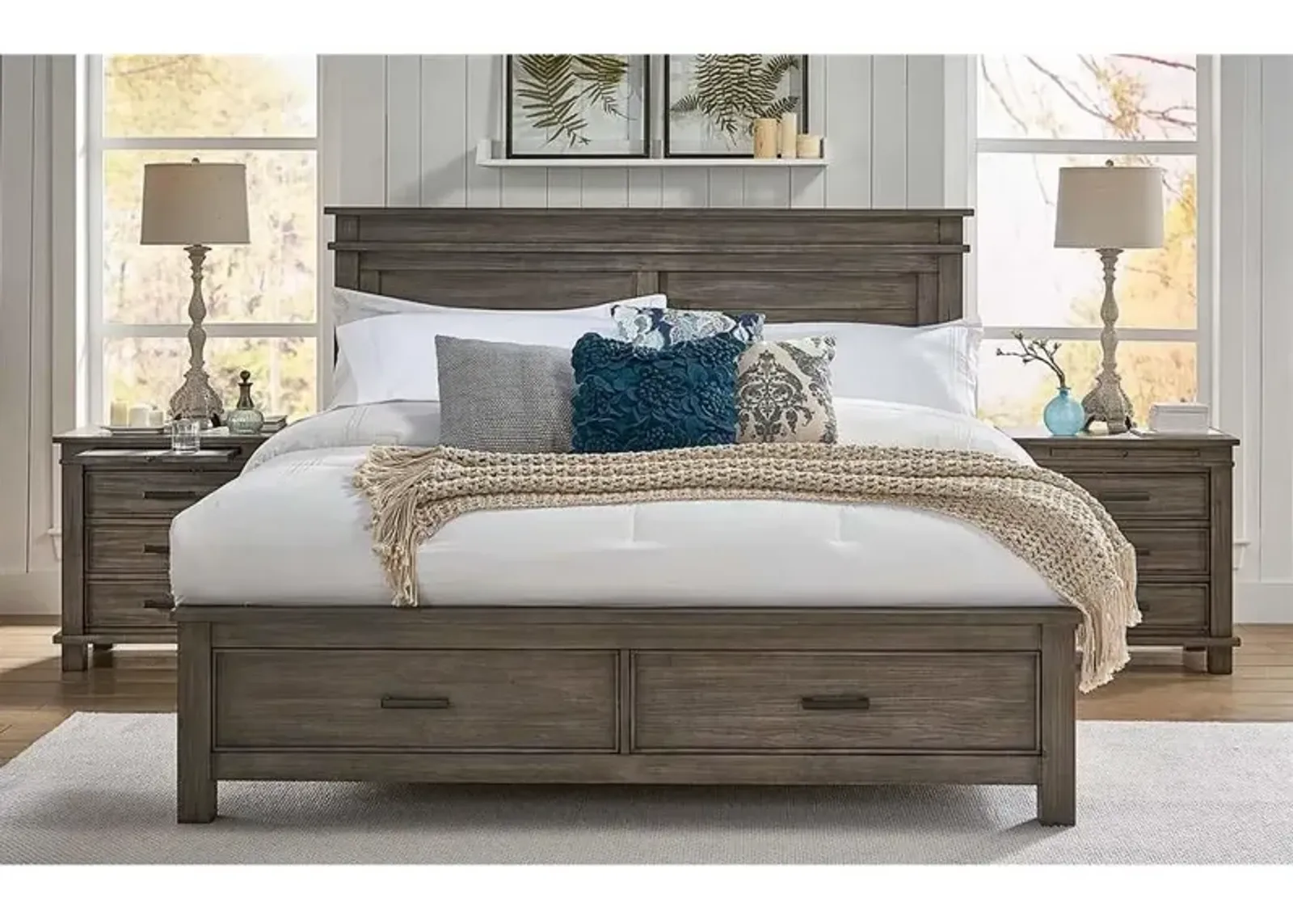 Belen Kox Graystone Queen Storage Bed, Belen Kox