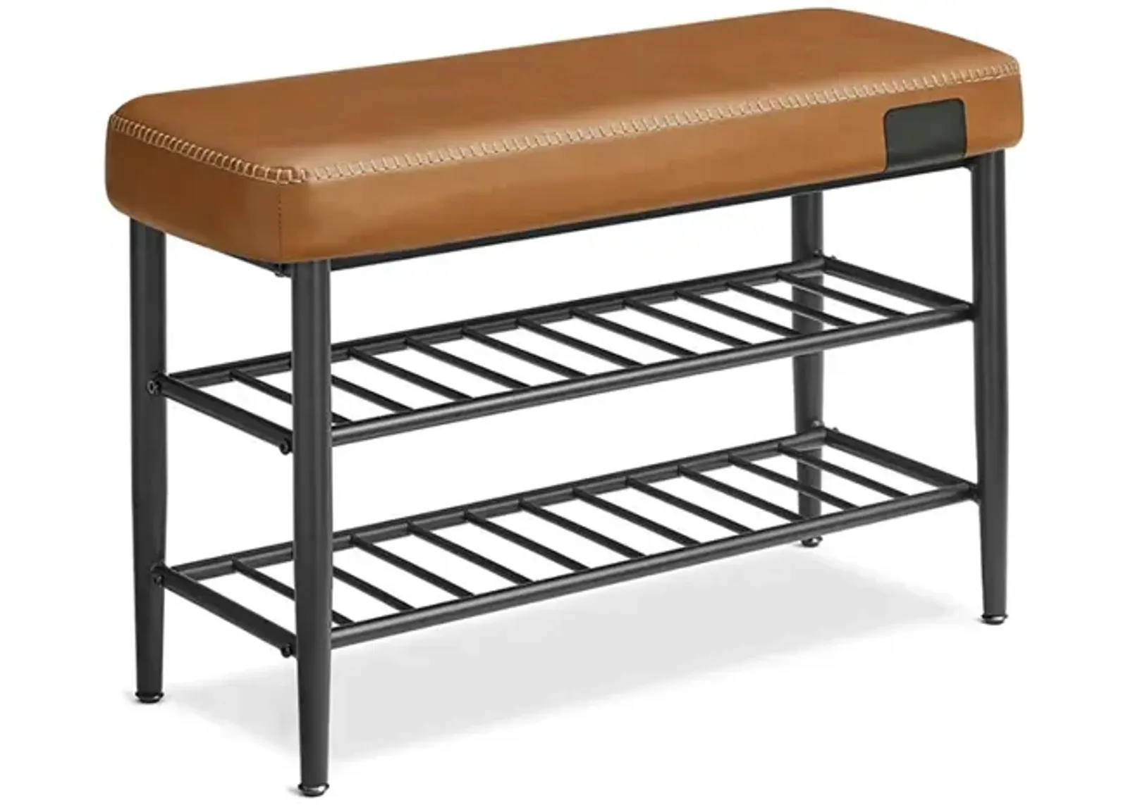 Shoe Bench with Metal Shelves: Stylish and Functional Storage for Organized Entryways