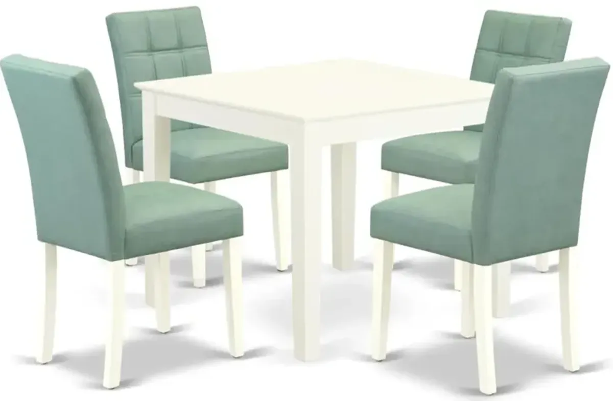 5 Piece Kitchen Dining Table Set consists A Dinner Table