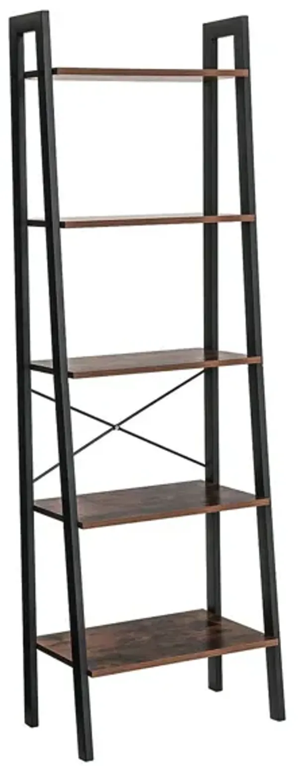 Vintage 5-Tier Plant Stand & Storage Rack – Metal Frame