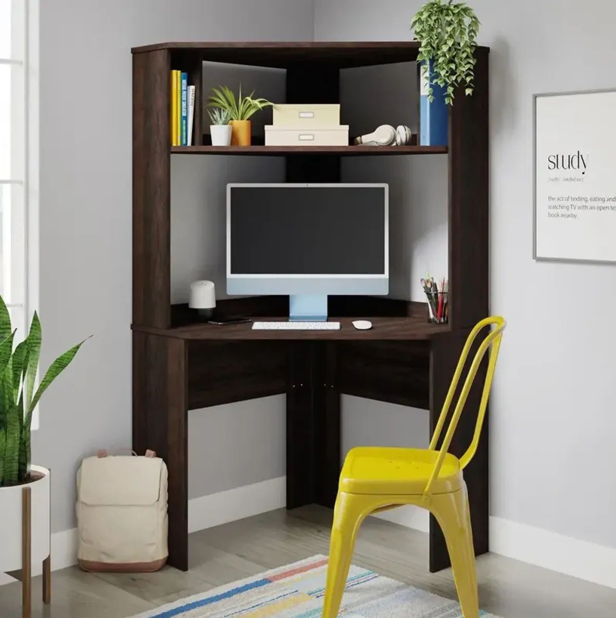 Sauder Beginning Corner Desk With Hutch Cc