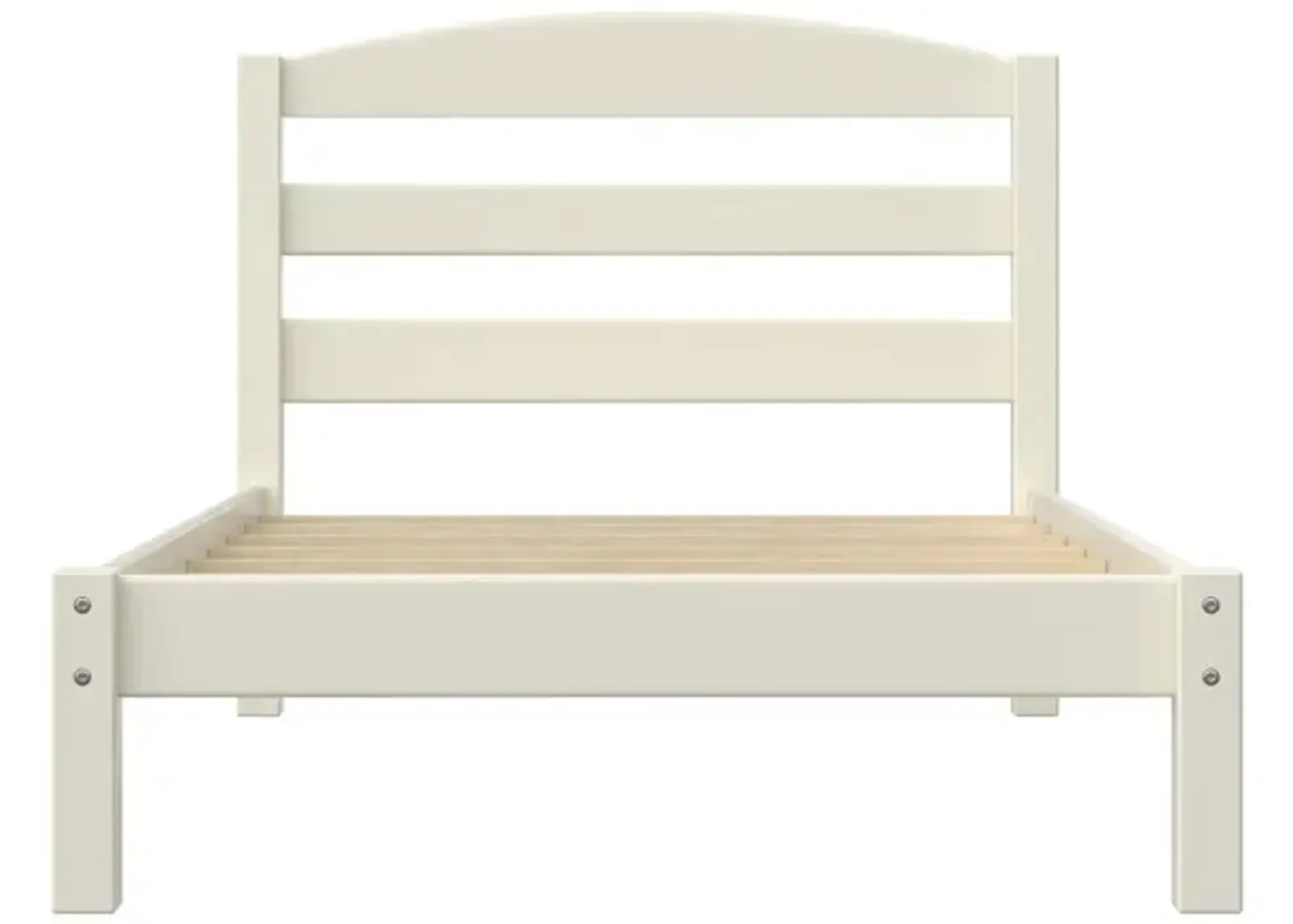 DHP Braylon Twin Bed, White