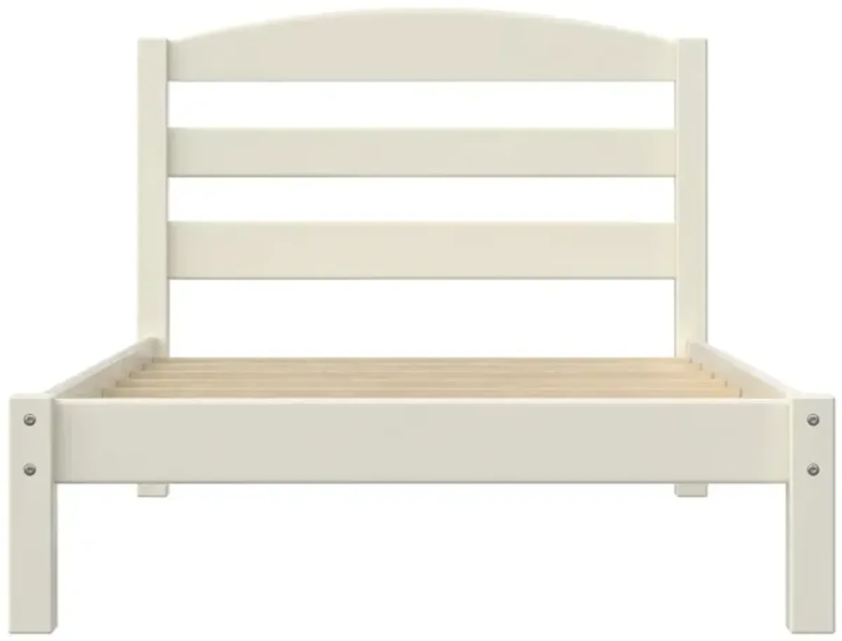 DHP Braylon Twin Bed, White