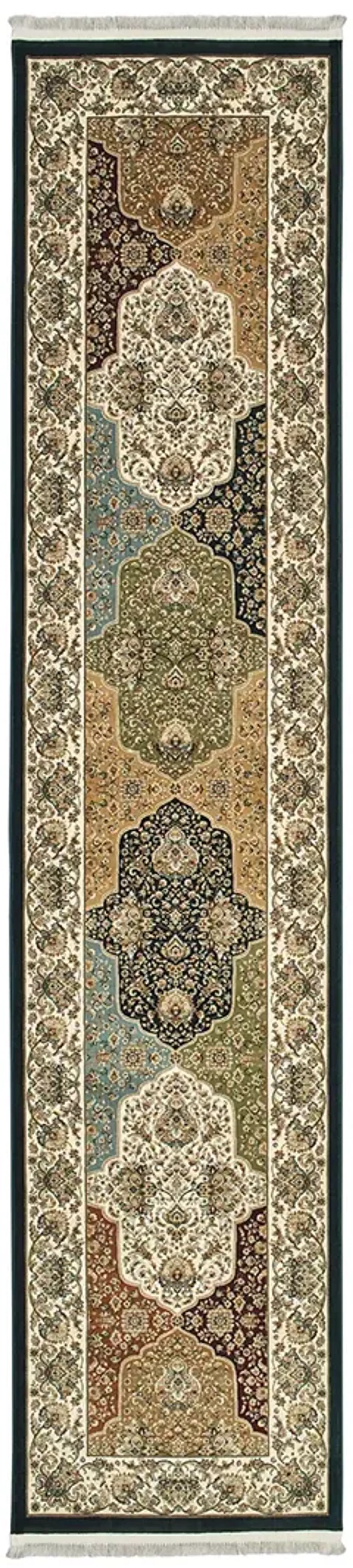 Masterpiece 2'3" x 10' Navy Rug