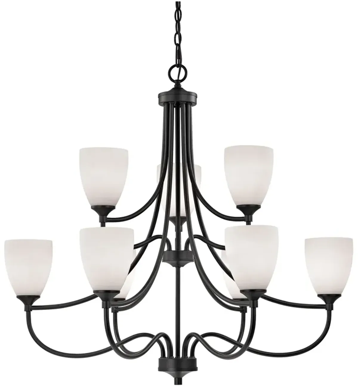 Arlington 36" 9-Lt Chandelier