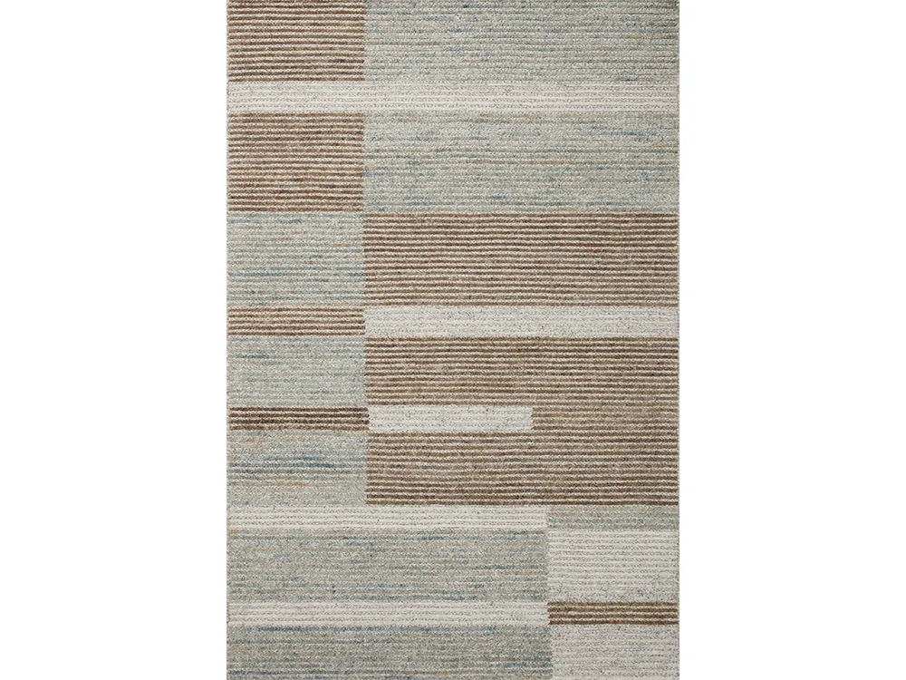 Stiles STI-02 Tobacco / Lagoon 3''6" x 5''6" Rug by