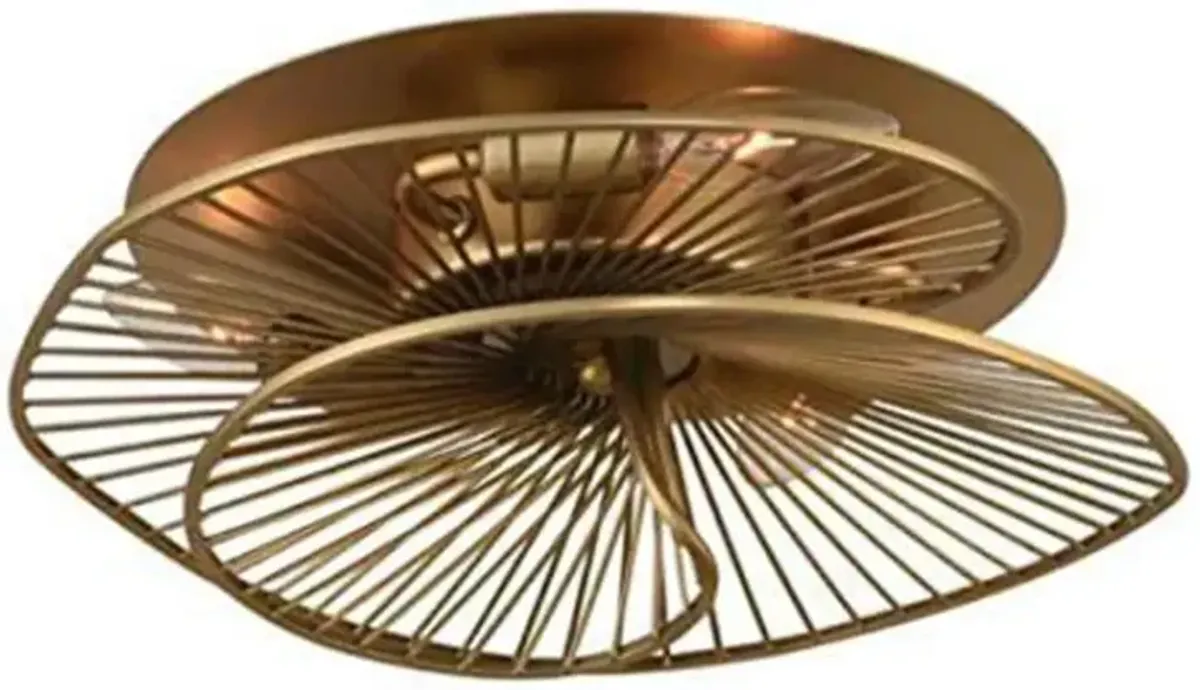 Belen Kox Nordic Wave 14-Inch Flush Mount, Belen Kox